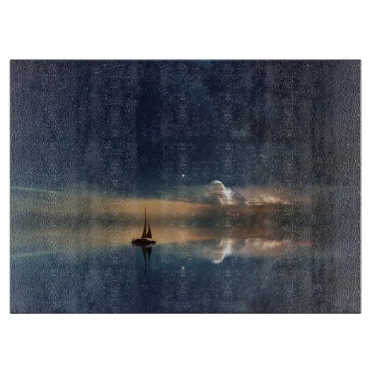 Auf dem Weg zu den Wolken Schneidebrett (Vorderseite)