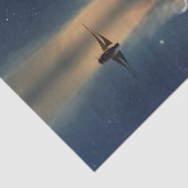 Auf dem Weg zu den Wolken  Seidenpapier (Ausschnitt)