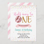 Auf dem Weg zu einem Geburtstag Einladung (Vorne/Hinten)