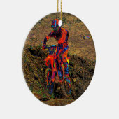 Auf dem Weg zu einem Keramik-Ornament mit Motocros Keramik Ornament (Rechts)