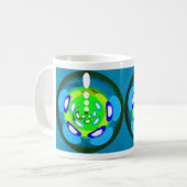 Auf dem Weg zu grüner Kunst Kaffeetasse (Vorderseite Links)