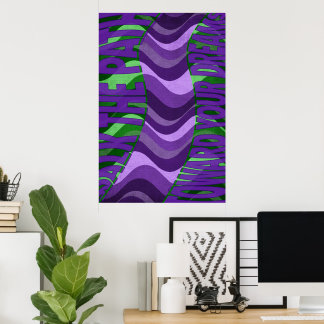 Auf dem Weg zu Ihren Träumen Kunst und Kultur der Poster
