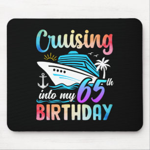Auf dem Weg zu meinem 65. Geburtstag 65 Jahre alt Mousepad