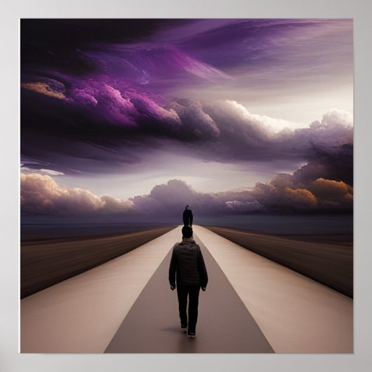 Auf dem Weg zu meinem Selbst Poster (Vorne)