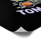 Auf dem Weg zu Tom Foolery Frog Funny Meme Poster (Ecke)