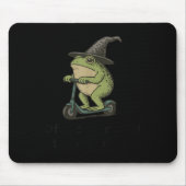 Auf dem Weg zu Tom Foolery Frog, lustig Whimsical Mousepad (Vorne)