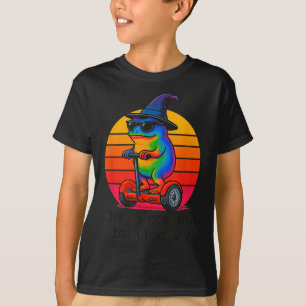 Auf dem Weg zu Tom Foolery Funny Frog Sarcasm Mem T-Shirt
