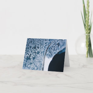 Auf dem Weg zu Weihnachten Karte