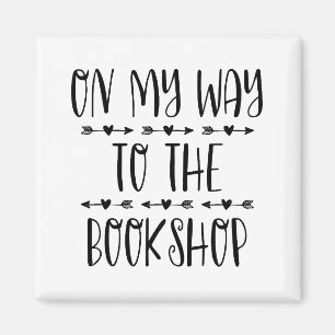 Auf dem Weg zum Buchladen Magnet