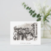 Auf dem Weg zum Derby Postkarte (Stehend Vorderseite)