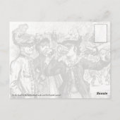 Auf dem Weg zum Derby Postkarte (Rückseite)