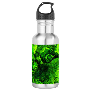 auf dem Weg zum Grünen Edelstahlflasche