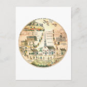 Auf dem Weg zum Guten und Bösen Himmel/Hölle Postk Postkarte (Vorderseite)