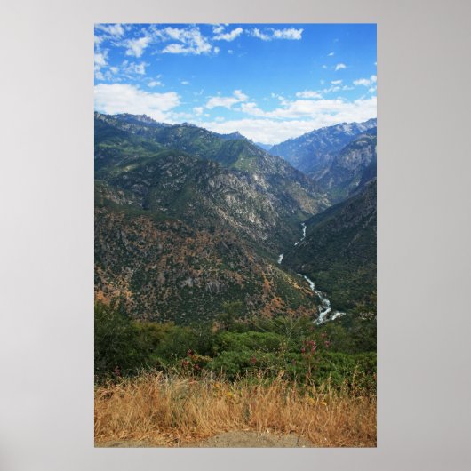 Auf dem Weg zum Kings Canyon Poster (Vorne)