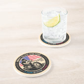 Auf dem Weg zum Montana Motorrad Getränkeuntersetzer (Seite)