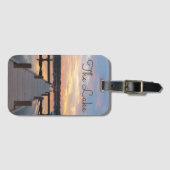 Auf dem Weg zum See! Gepäckanhänger (Vorderseite (Horizontal))