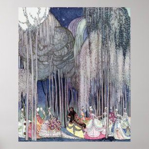 Auf dem Weg zum Tanz von Kay Nielsen Poster