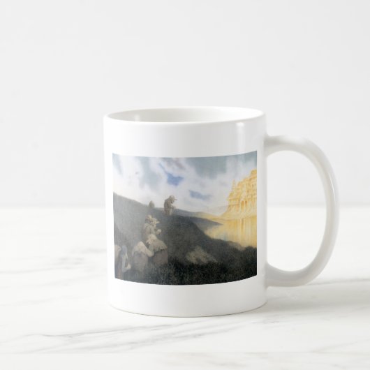 Auf dem Weg zum Troll Castle Kaffeetasse (Rechts)