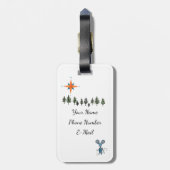 Auf dem Weg zum Weltmeistertitel für Acrylglas Gepäckanhänger (Rückseite vertikal)