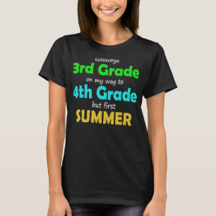 Auf dem Weg zur 4. Klasse 2022 Grad 3 T-Shirt