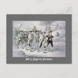 Auf dem Weg zur Freiheit! Postkarte