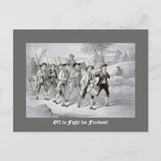 Auf dem Weg zur Freiheit! Postkarte