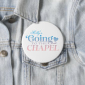 Auf dem Weg zur Kapelle - Custom Bride Design Button (Beispiel)
