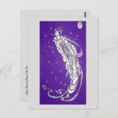 Auf dem Weg zur Sky Chinese Art Postkarte (Vorne/Hinten)