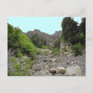 Auf dem Weg zur Timpanogos Höhle Utah Postkarte