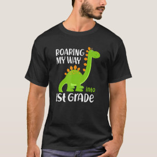 Auf dem Weg zurück zur Schule Dinos T-Shirt