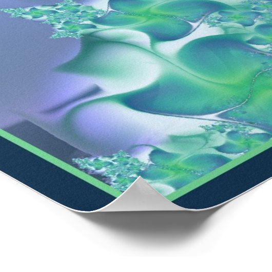 Auf dem Weinberg Poster (Ecke)