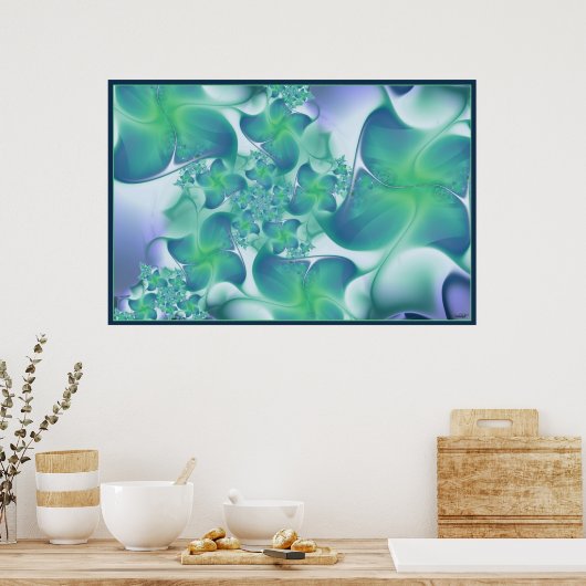 Auf dem Weinberg Poster (Küche)