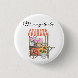 Auf dem Wochenmarkt für Blumen aus der Region - ba Button