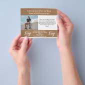 Auf dem Zaun Real Anwesen Postkarten Flyer (Gruppe)