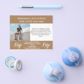 Auf dem Zaun Real Anwesen Postkarten Flyer (Einzeln)