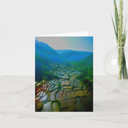 Auf dem Zug nach Bandung Karte (Vorderseite)