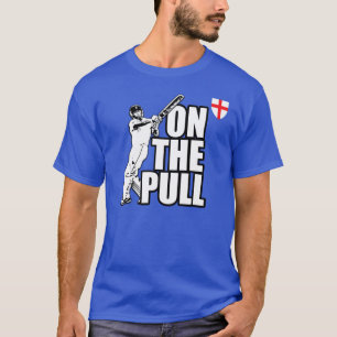 Auf dem Zugkricket T-Shirt