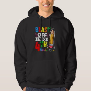 Auf den 4. Platz zurück zum ersten Schultag Hoodie
