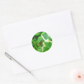 Auf den Aufklebern für Honeysuckle Runder Aufkleber (Umschlag)