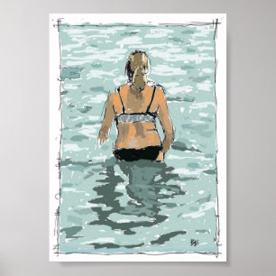 Auf den Bahamas. Poster