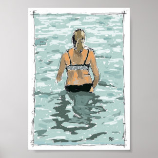 Auf den Bahamas. Poster