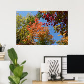 Auf den Baumsteinen Poster (Heimbüro)