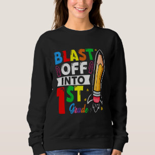 Auf den ersten Schultag zurückblicken Sweatshirt