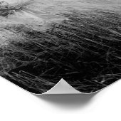 Auf den Feldern von Boaz in Bethlehem Poster (Ecke)