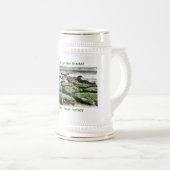 Auf den Felsen Ozean-Stadt, NJ Bierglas (VorderseiteRechts)