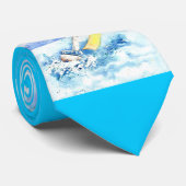 "Auf den Fersen gefolgt über" Krawatte (Gerollt)