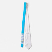 "Auf den Fersen gefolgt über" Krawatte (Rückseite)