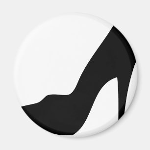 auf den Fersen gefolgte Schuhikone des Stiletts Magnet