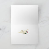 Auf den Flügeln einer Taube, blasser Weise grün, v Dankeskarte (Innenseite)