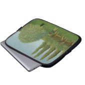 Auf den Gebieten 1910 Laptopschutzhülle (Vorne Knopf)